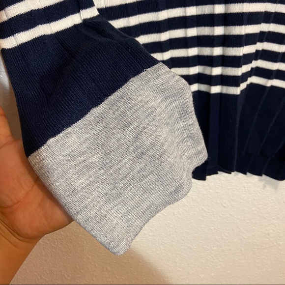 Storets NWT Amber Stripe Color Block Pullover - Picture 8 of 10